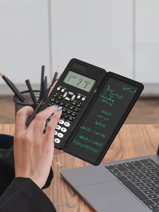 ROATEE 82MS 240 Functions Scientific Calculator with Writing Pad(Black)