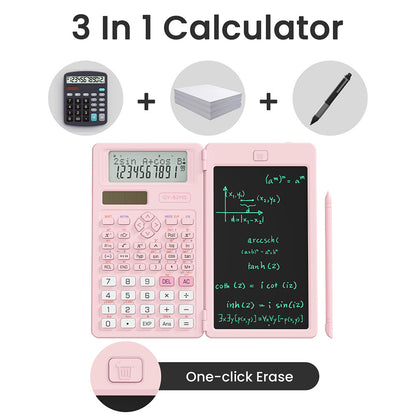 ROATEE 82MS 240 Functions Scientific Calculator with Writing Pad